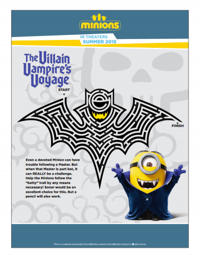 Minions Free Printable Activities and Coloring Pages + Showing Our ...