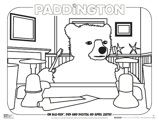 paddington bear printable coloring pages - photo #50