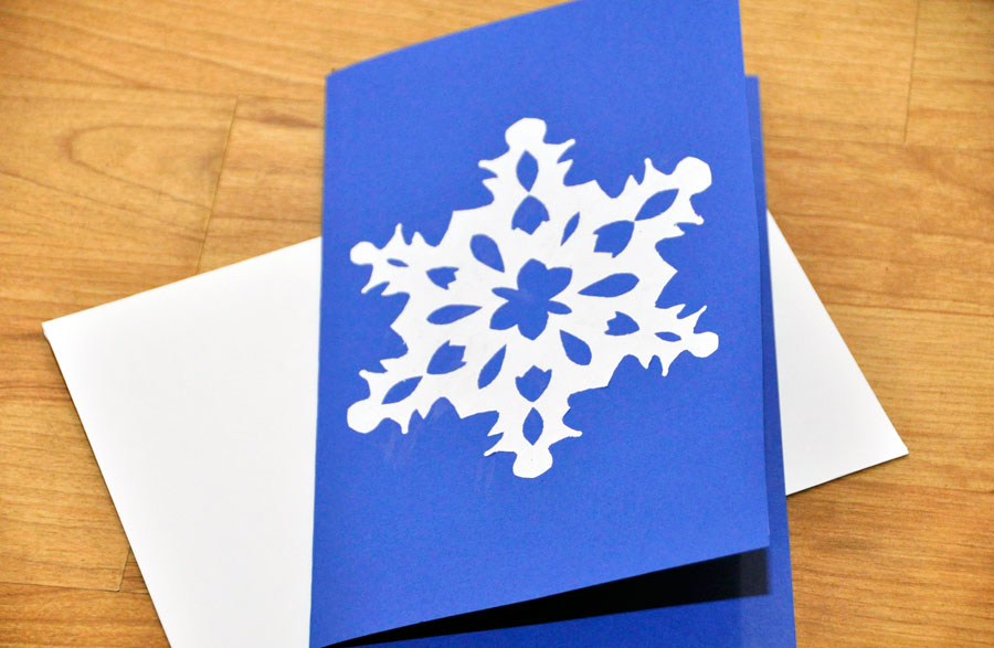 snowflake-chevron-invitation-blank-5-x-7-invitation-card-zazzle